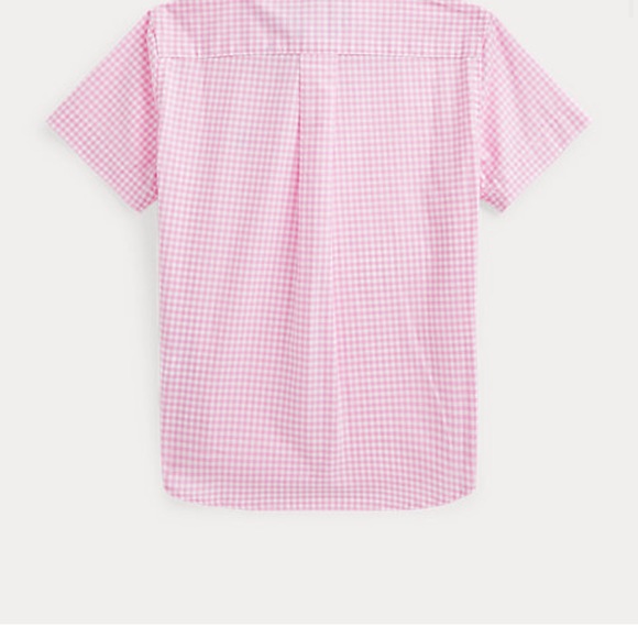 Ralph Lauren gingham poplin short sleeve shirt - Picture 2 of 5
